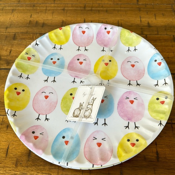 EASTER Chicks Peeps Dinner Plates
MELAMINE Set of 8 Spring Hip Hop NEW - Picture 1 of 6